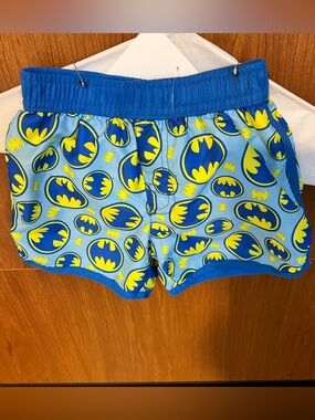 Batman Blue & Yellow Logo Shorts